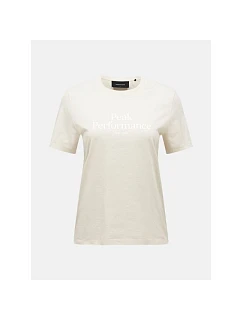 Dámske tričko PEAK PERFORMANCE W Original Tee, farba béžová