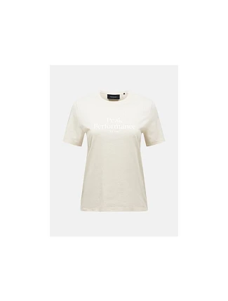Dámske tričko PEAK PERFORMANCE W Original Tee, farba béžová