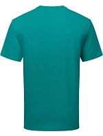 Tričko Fruit of the Loom Pure Cotton T z hrubej bio bavlny 16.1362, farba ocean teal