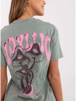 Tričko D12022AC02645H pistáciové