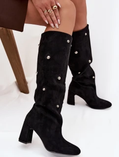 Topánky na podpätku model 219862 Krok vo veľkom štýle