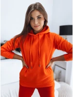 Dámska mikina POLINA orange FashionStreet BY1142