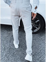 Pánske sivé nohavice FashionStreet UX4289