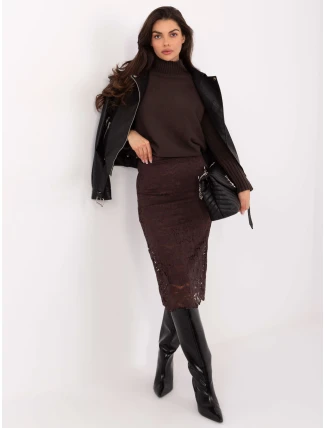 Sukňa MI SD G9139.33 tmavohnedá