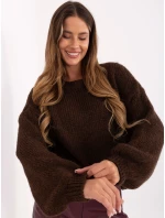 Jumper MI SW 1909.21 tmavohnedý