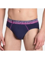 Pánske slipy Luxe 39022-MLC 2-dielna sada námornícka modrá a bobuľová - Henderson