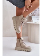 Topánky na klinovom podpätku model 201184 Step in style Topánky na klinovom podpätku model 201184 Step in style