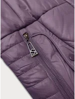 Dámska prešívaná prechodná bunda S'West purple (B8302-71) Dámska prešívaná prechodná bunda S'West purple (B8302-71)