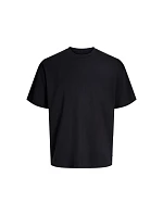 Jack&Jones pánske tričko JJEBARRON TEE SS O-NECK NOOS 12298906 BLACK Jack&Jones pánske tričko JJEBARRON TEE SS O-NECK NOOS 12298906 BLACK