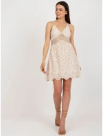 TW SK BI 8971 šaty.99 béžová