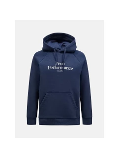 Pánska mikina Peak Performance M Original Hood, farba tmavomodrá