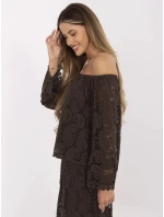 Blúzka MI BZ 88500.79 tmavohnedá