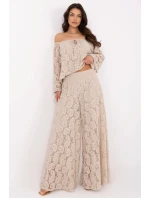 Čipkované nohavice model 211436 Taliansko Moda