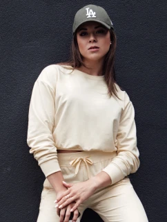 Dámska klasická krémová mikina CASUALVIBE FashionStreet BY1297