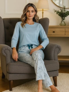 Leveza Zaida pyžamo 1483 dĺžka/r M-2XL