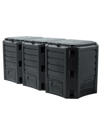 ECO-GARDEN SEGMENTÁRNY MODUL COMPOGREEN 1200L - ČIERNY Dětské