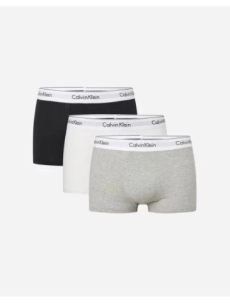 Pánske boxerky NB2380A MP1 čierna/biela/sivá - Calvin Klein Pánske boxerky NB2380A MP1 čierna/biela/sivá - Calvin Klein
