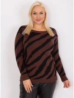 Jumper PM SW PM785.23X tmavohnedý Jumper PM SW PM785.23X tmavohnedý