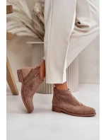 Dámske členkové topánky Acorn Brown S.Barski Dámske členkové topánky Acorn Brown S.Barski