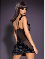 Košieľka Electra chemise XXL - Obsessive Košieľka Electra chemise XXL - Obsessive