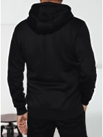 Pánska mikina s kapucňou čierna FashionStreet BX5836