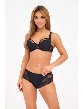 Polomäkká podprsenka Gaia BS 1263 Elin Black