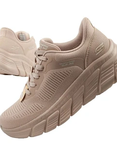 Skechers dámska športová obuv Bobs B Flex SLIP-INS beige pohodlné dámske