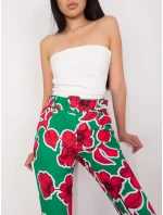 Nohavice DHJ SP 12787E.13 zelených