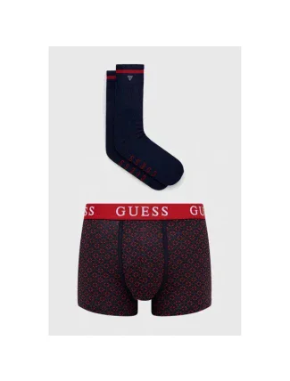 Set boxeriek a ponožiek U1BG01K6YW1 - P70V - Červenomodré - Guess Set boxeriek a ponožiek U1BG01K6YW1 - P70V - Červenomodré - Guess