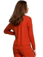 Dámsky sveter S246 terakota - Stylove