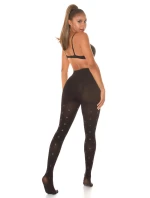 Dámske sexy pančuchy s bodkami SH8013 black - Collant
