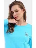 Dámske dlhé pyžamo Leaves