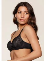 Dámska podprsenka LingaDore 1400-1 black/nude