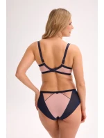 Polomäkká podprsenka Gaia BS 1273 Aina Navy blue-pink