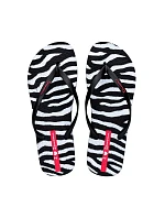 Dámske žabky Ipanema Animal Print, čierne a sivé, 83846-BP655 Dámske žabky Ipanema Animal Print, čierne a sivé, 83846-BP655
