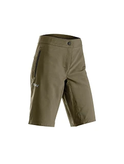 Cyklistické šortky NORTHWAVE Escape 2 Woman Baggy, zelené