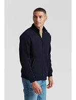 Mikina Fruit of the Loom Premium Sweat Jacket 16.2228, melírovaná sivá Mikina Fruit of the Loom Premium Sweat Jacket 16.2228, melírovaná sivá