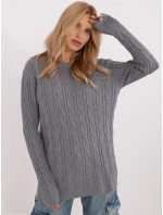 Jumper AT SW 2343.88 tmavosivý