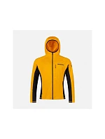 Pánska mikina ROSSIGNOL BLACKSIDE MIX FZH FLEECE, žltá
