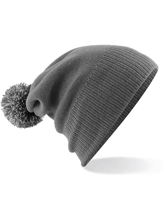 Beechfield B 450 Čiapka Snowstar® 53.0450 grafitovo šedá/svetlo šedá