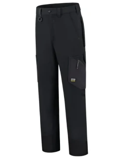 Pracovné nohavice 4-way Stretch unisex pracovné nohavice black