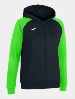 Dámska mikina s kapucňou W 901336.117 čierno-zelená - Joma