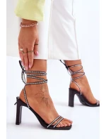 Sandále na šnurovanie model 179623 Step in style