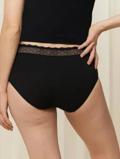 Dámske nohavičky Feel of Modal Midi 2P - BLACK - čierne 0004 - TRIUMPH