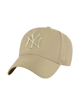 '47 New York Yankees Snapback Cap Dark Beige B-MVPSP17WBP-KHQ '47 New York Yankees Snapback Cap Dark Beige B-MVPSP17WBP-KHQ