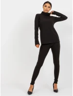 Dámska blúzka LK BZ 509192.55P čierna - FPrice