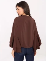 MI košeľa KS 3173.49 hnedá