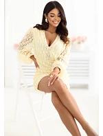 Šaty MI SK 3320.90 svetložltá Šaty MI SK 3320.90 svetložltá