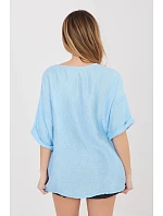 Košeľa s krátkym rukávom model 225509 Taliansko Moda Košeľa s krátkym rukávom model 225509 Taliansko Moda