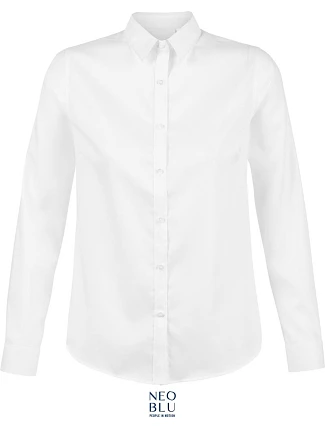 NEOBLU Blaise Women Mikrovláknová blúzka s dlhými rukávmi 24.3183 optic white NEOBLU Blaise Women Mikrovláknová blúzka s dlhými rukávmi 24.3183 optic white